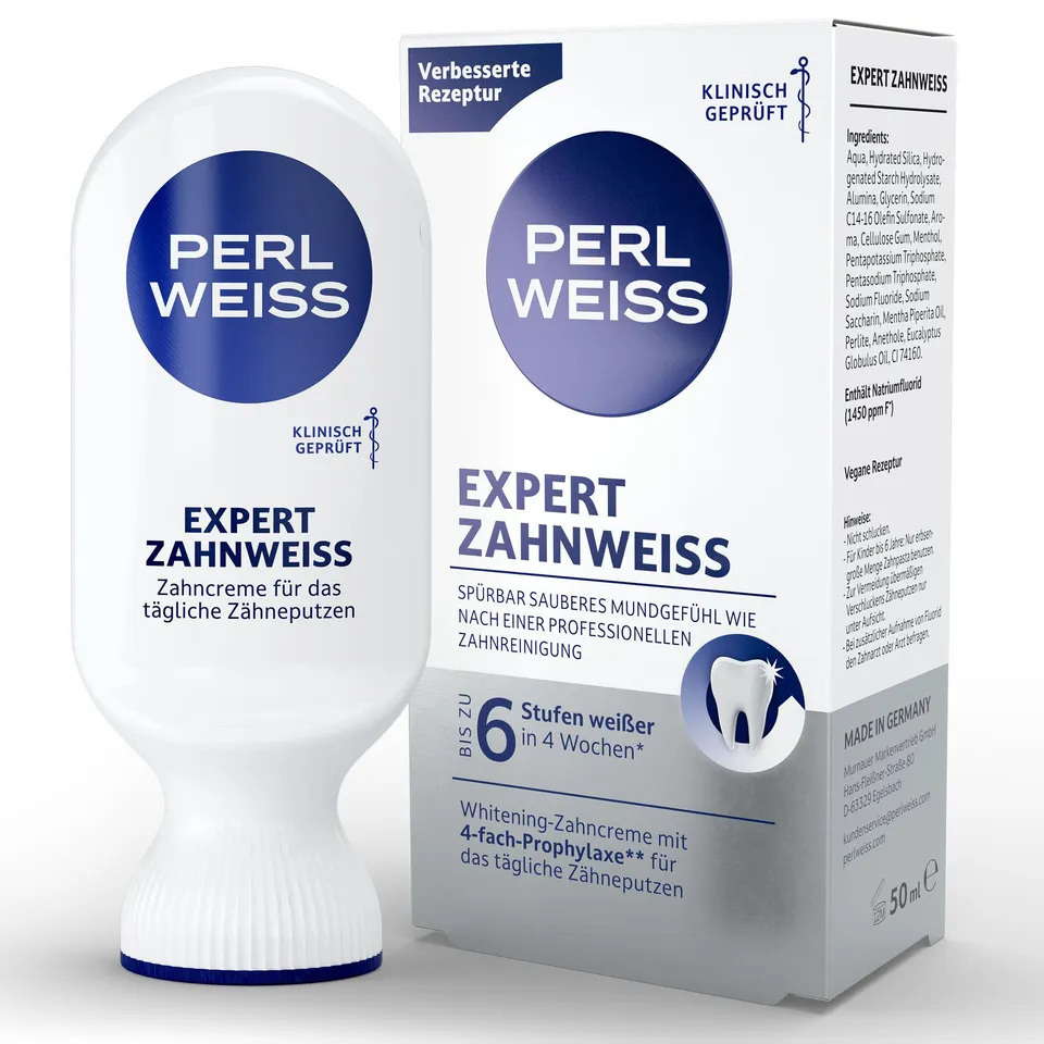 perlweiss-expert-zahnweiss-zahncreme-bis-zu-6-stufen-wei-er-in-4-wochen image 1