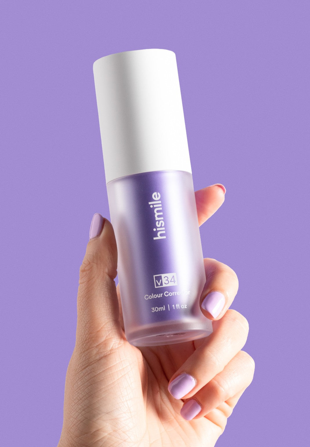 hismile-v34-colour-corrector-serum-lila-farbkorrektur-f-r-wei-eren-look image 4