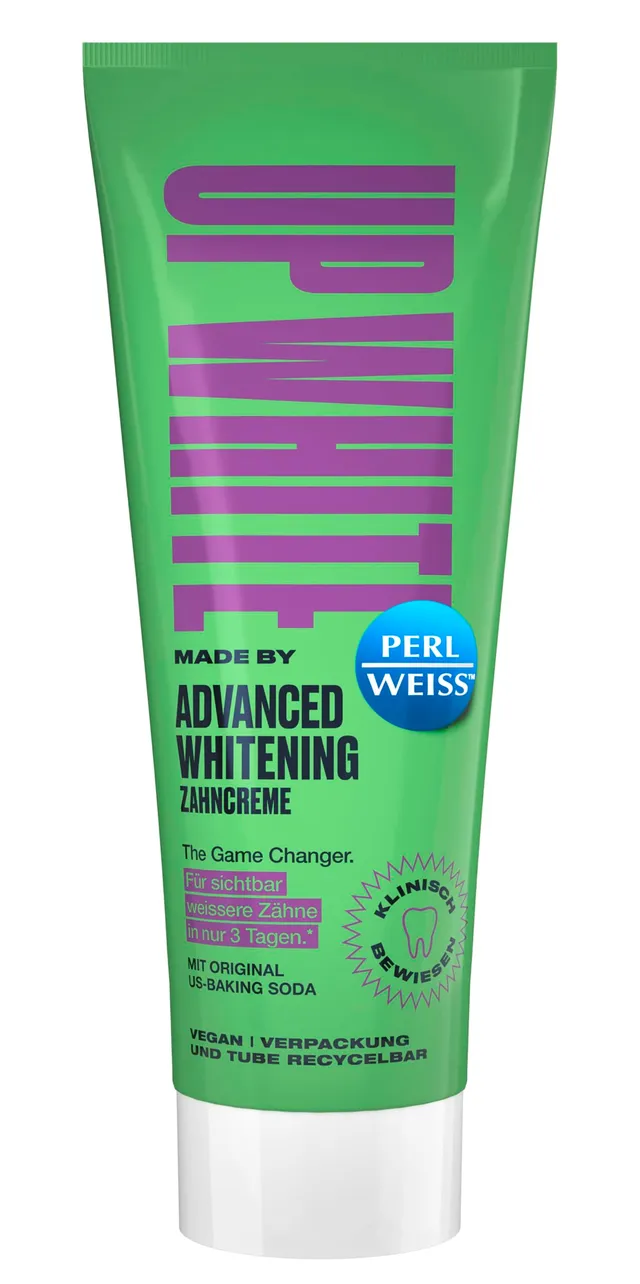 perlweiss-up-white-advanced-whitening-zahncreme-mit-us-baking-soda-75-ml image 1
