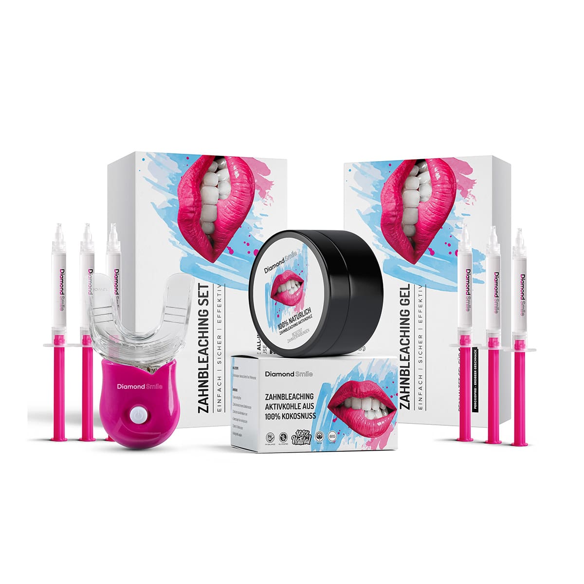 diamondsmile-whitecare-zahnbleaching-kur-mit-power-led image 1