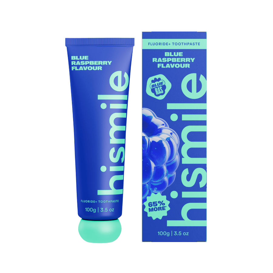hismile-zahnpasta-blue-raspberry-fluoride-formel image 1