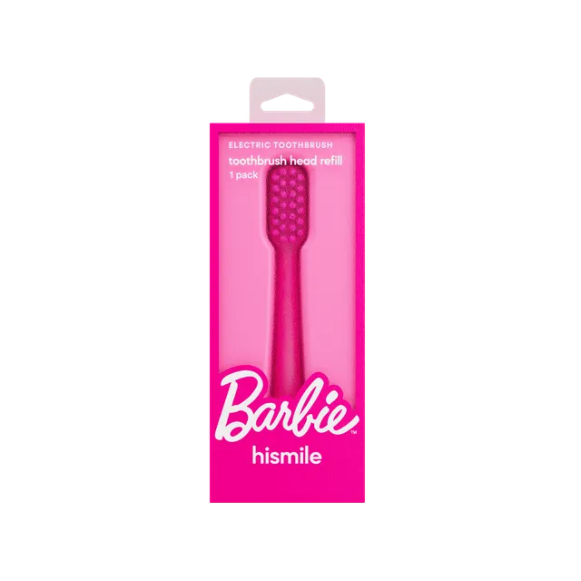 hismile-zahnb-rsten-aufsteckk-pfe-barbie-edition-ersatzk-pfe image 1