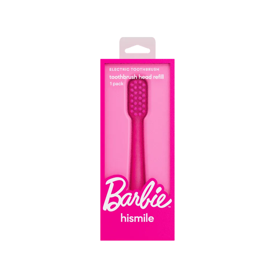 hismile-zahnb-rsten-aufsteckk-pfe-barbie-edition-ersatzk-pfe image 1