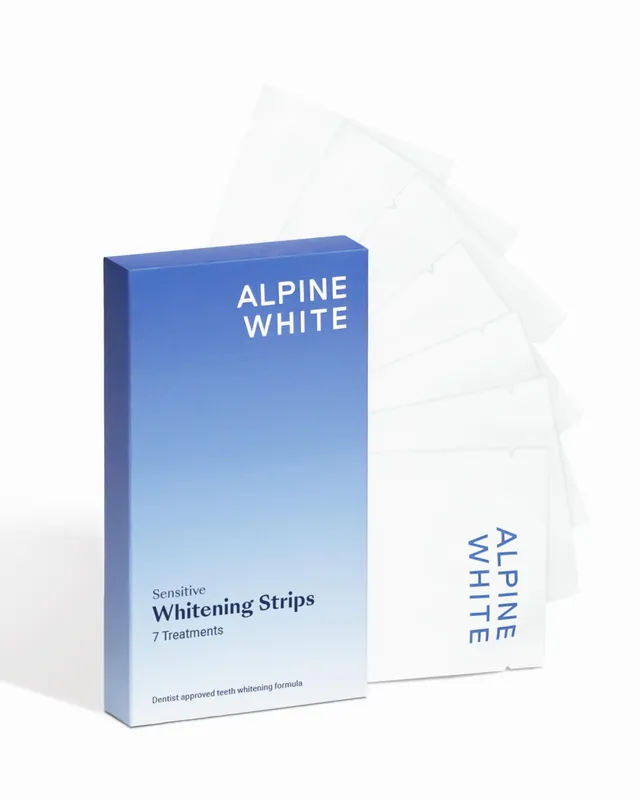 alpine-white-whitening-strips-sensitive-7-anwendungen-14-streifen image 1