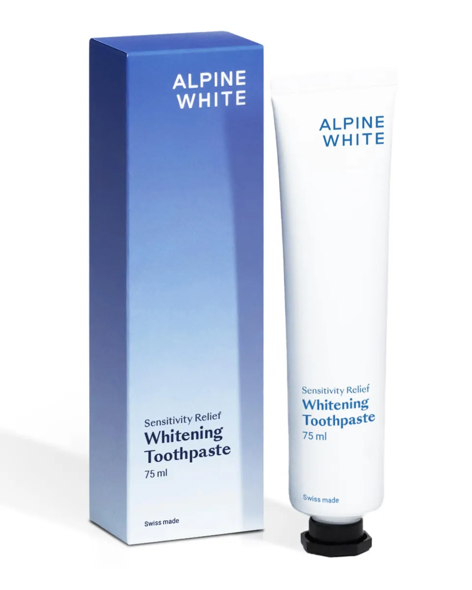 alpine-white-whitening-toothpaste-sensitivity-relief-vegane-zahnpasta image 1
