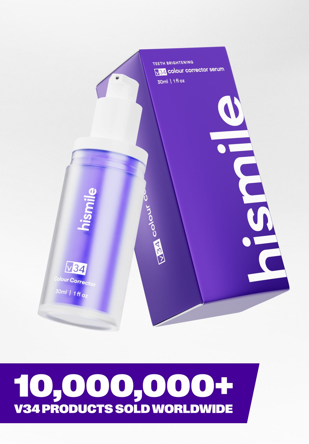 hismile-v34-colour-corrector-serum-lila-farbkorrektur-f-r-wei-eren-look image 2