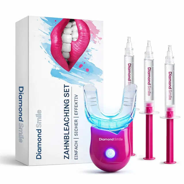 diamondsmile-premium-zahnbleaching-set-mit-gel-und-led image 1