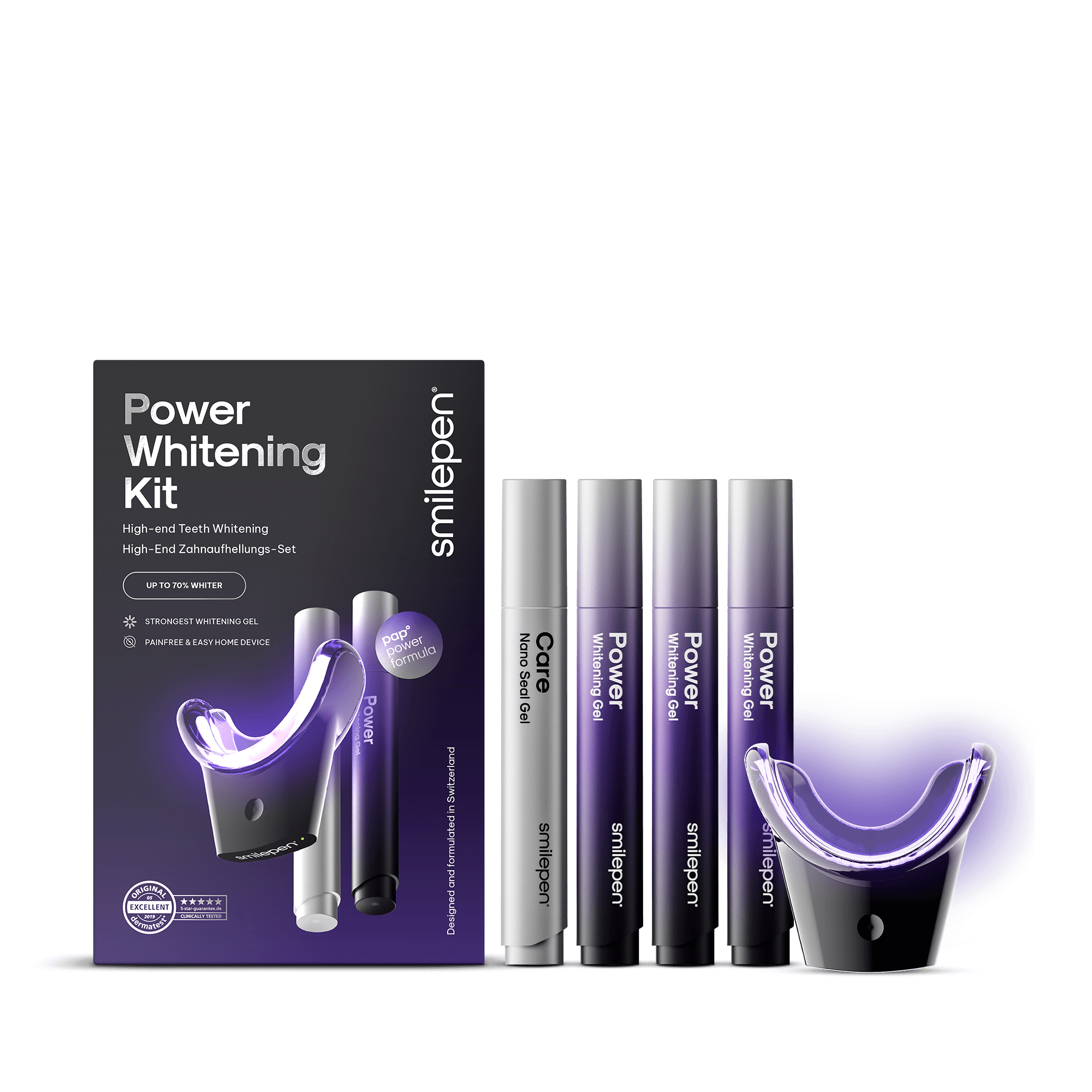 smilepen-power-whitening-kit-zahnaufhellungs-set-mit-gel-pen-und-wavelight image 1