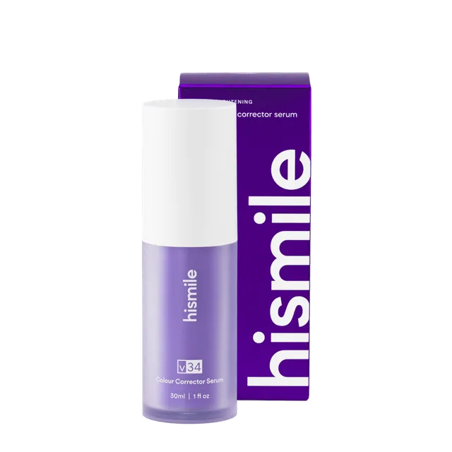 hismile-v34-colour-corrector-serum-lila-farbkorrektur-f-r-wei-eren-look image 1