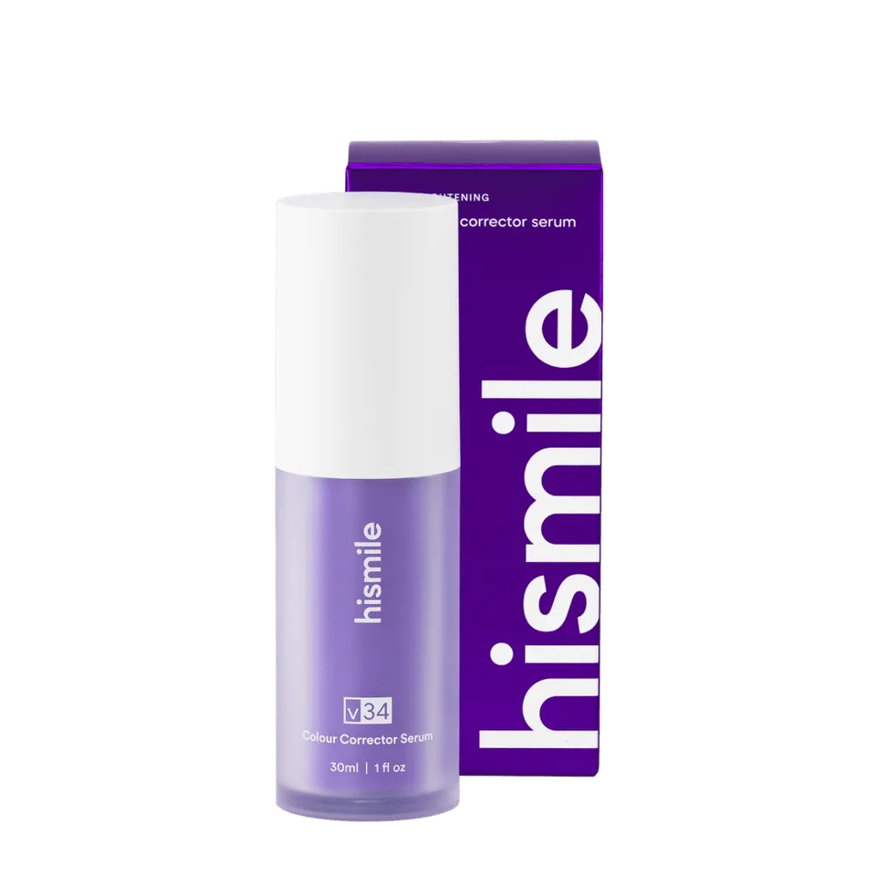 hismile-v34-colour-corrector-serum-lila-farbkorrektur-f-r-wei-eren-look image 1