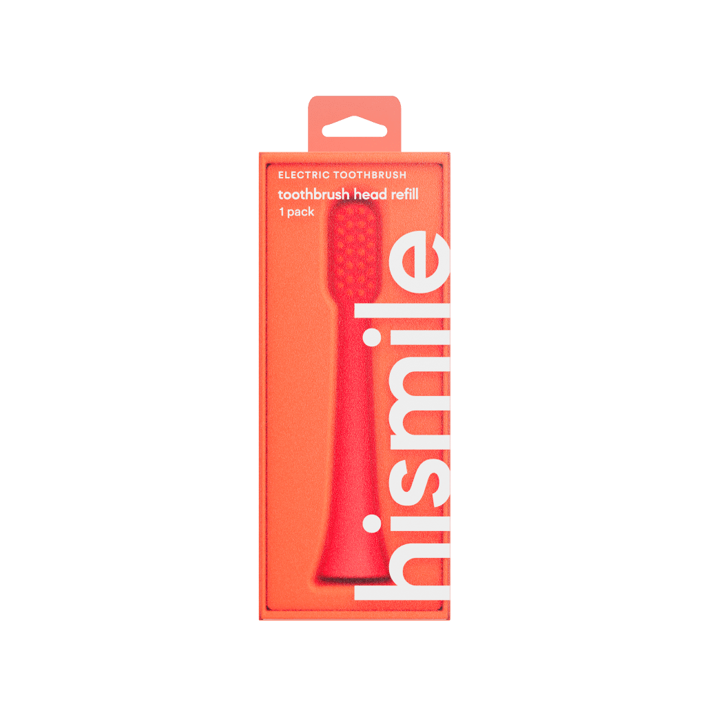 hismile-zahnb-rsten-aufsteckk-pfe-bright-red-1-st-ck image 1