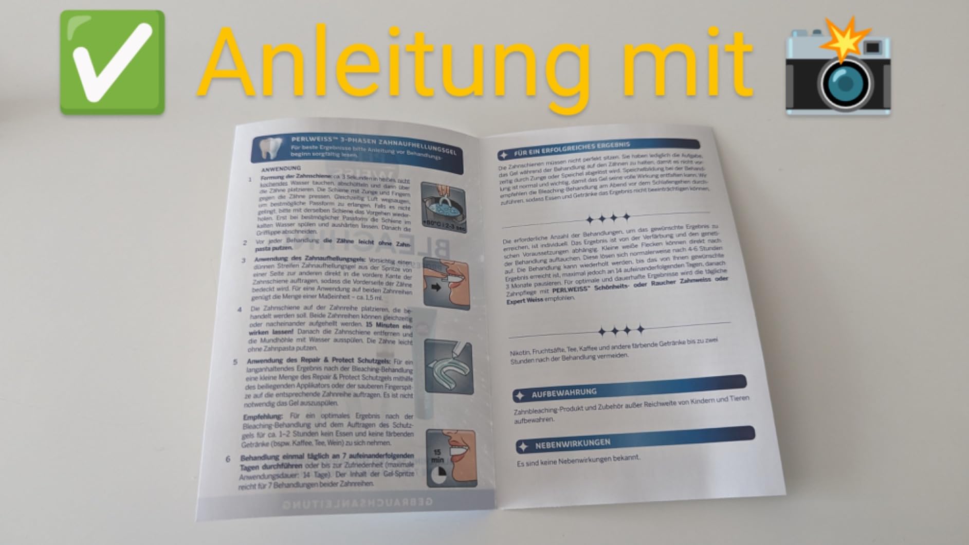 Bleaching für zu Hause