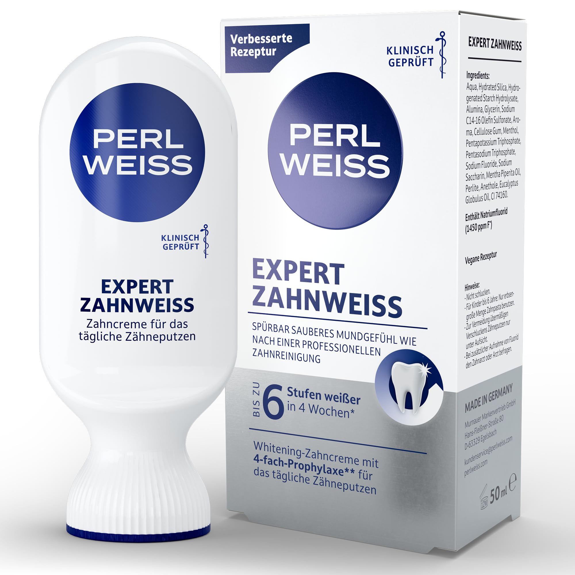 perlweiss-expert-zahnweiss-zahncreme-bis-zu-6-stufen-wei-er-in-4-wochen image 1