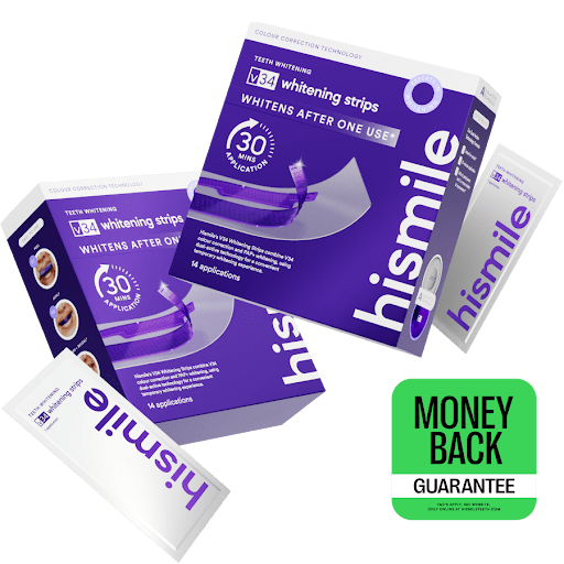 hismile-v34-whitening-strips-doppelpack-28-anwendungen image 1