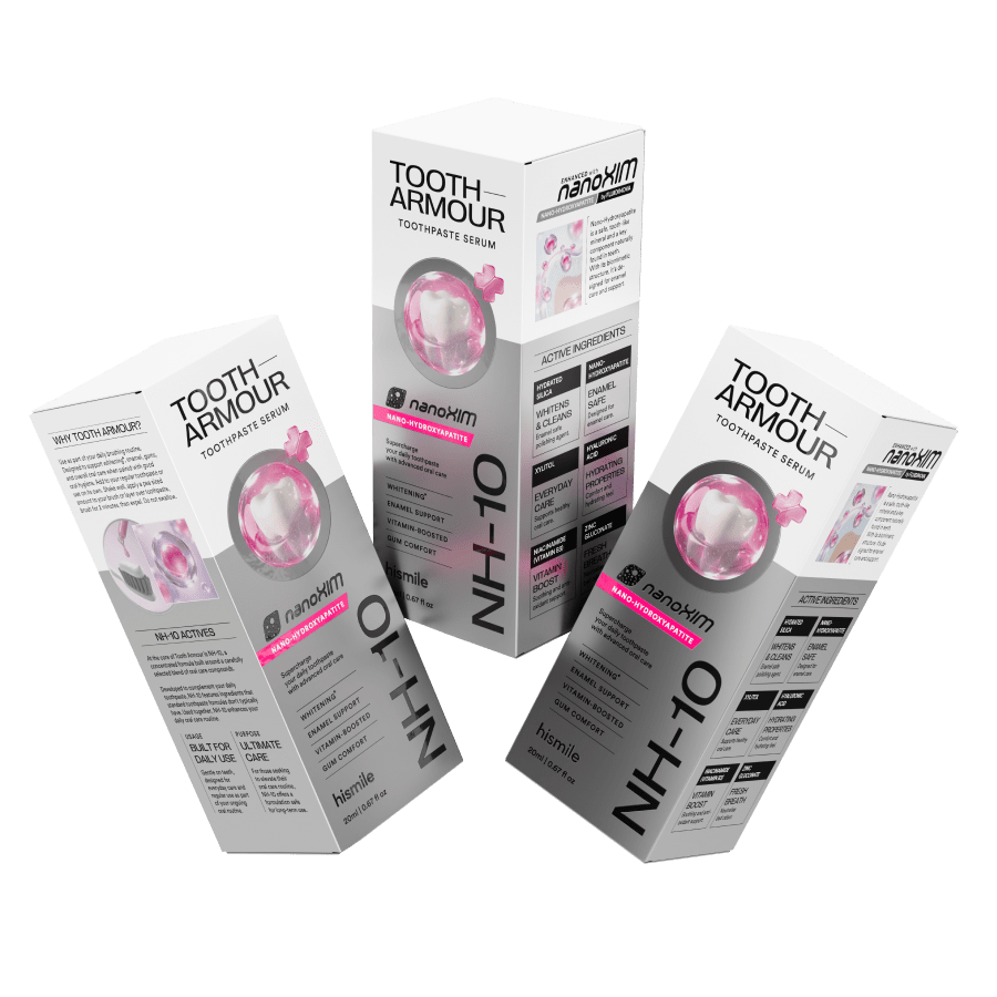 hismile-tooth-armour-toothpaste-serum-triple-value-set-mit-nano-hydroxyapatit image 1