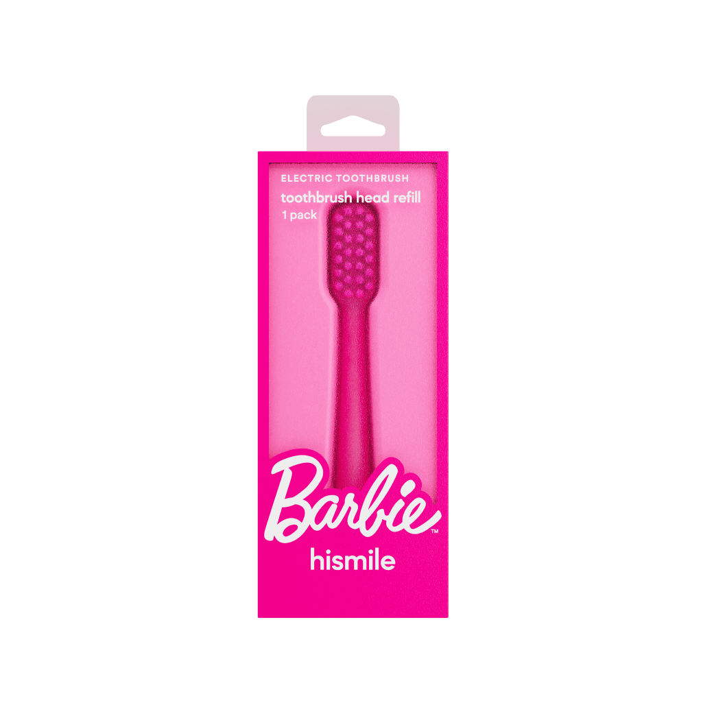 hismile-zahnb-rsten-aufsteckk-pfe-barbie-edition-ersatzk-pfe image 1