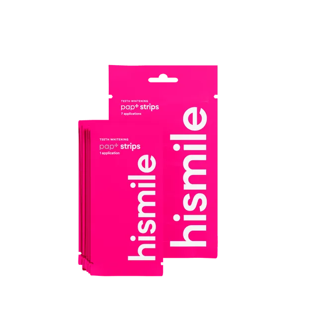 hismile-pap-whitening-strips-7-aufhellungs-streifen image 1