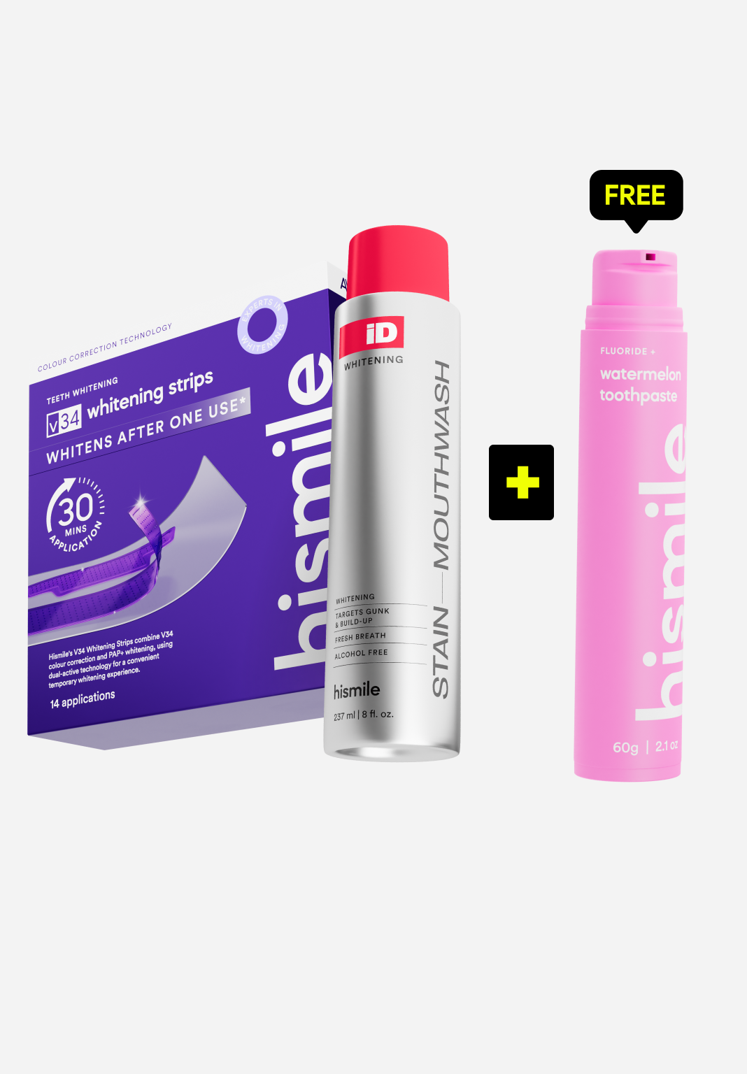 hismile-starter-bundle-zahnaufhellungs-starterset-mit-zahnpasta-gratis image 2