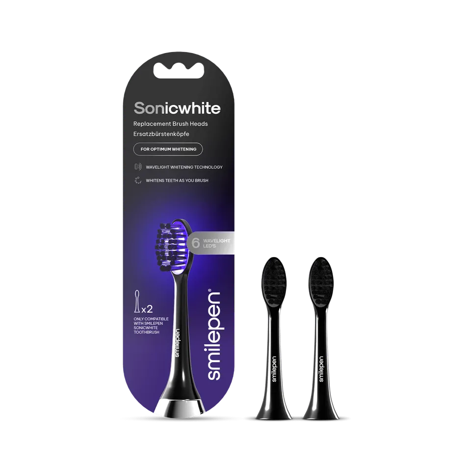 smilepen-ersatz-b-rstenk-pfe-f-r-sonicwhite-zahnb-rste-2-st-ck-carbon-mit-waveli image 1